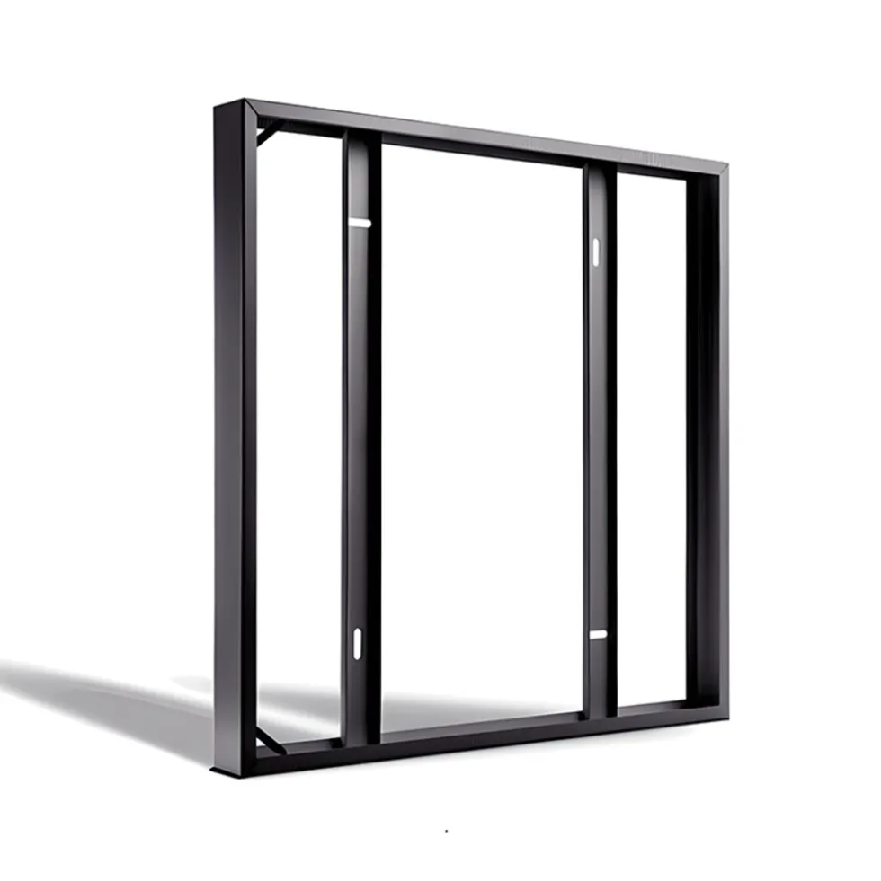 Aufputz-Klickrahmen Schwarz - für LED-Panels - 60x60 cm | Deckenrahmen für Backlit- und Sidelit-Paneele
