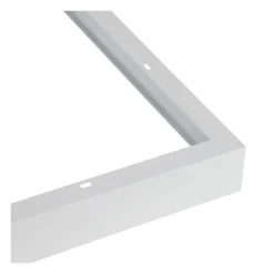 Aufputz-Klickrahmen Weiss - für LED-Panels - 60x60 cm - 70mm hoch | Deckenrahmen für Backlit- und Sidelit-Paneele