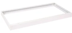 Aufputz-Klickrahmen Weiß - 120x60 cm | 42MM Schraublose Befestigung Decken montage - Geeignet für LED panelen