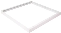 Aufputz-Klickrahmen Weiß - 60x60 cm | 42MM Schraublose Befestigung Decken montage - Geeignet für LED panelen