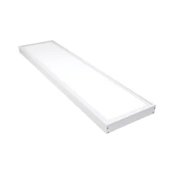 Aufputz-Klickrahmen Weiß - 120x30 cm | 42MM Schraublose Befestigung Decken montage - Geeignet für LED panelen