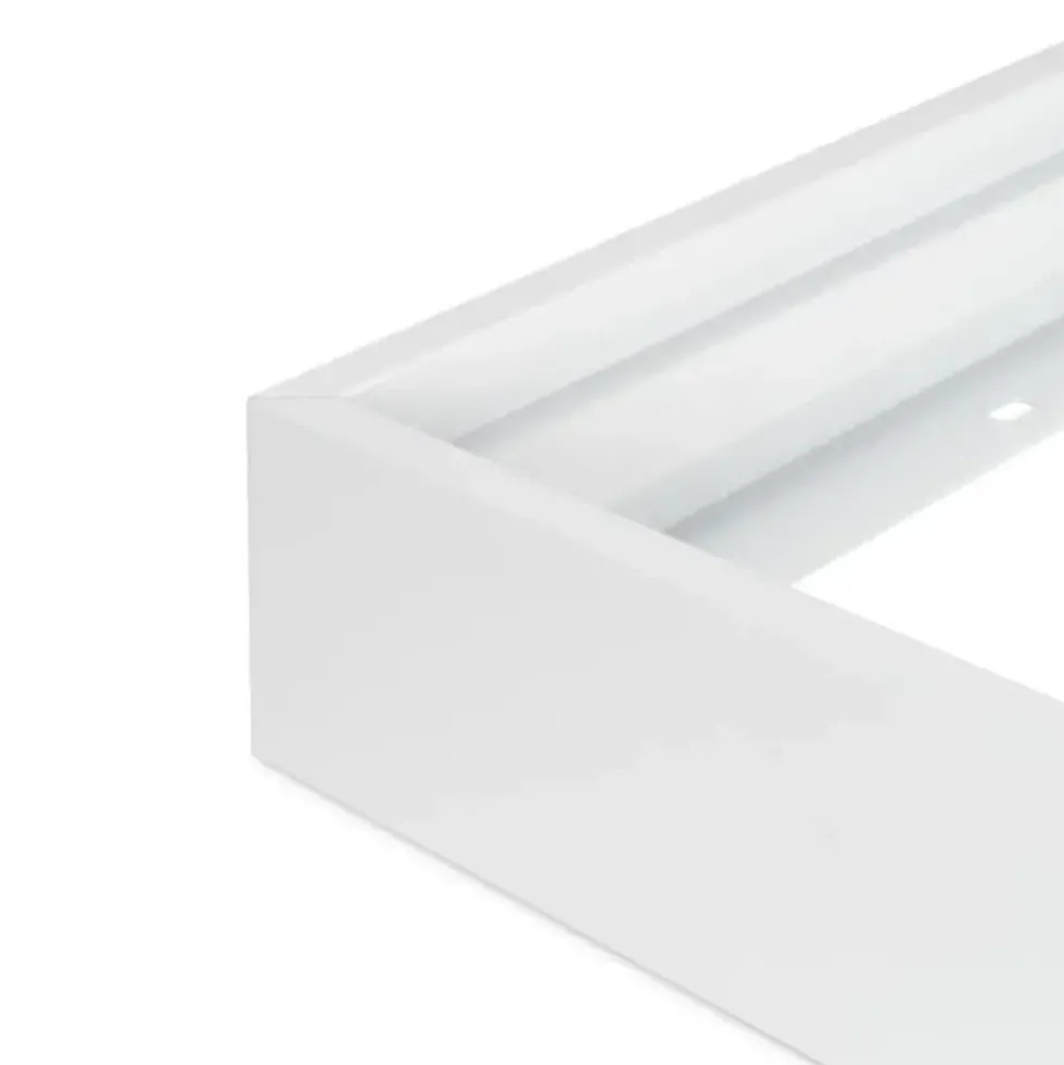 Aufputz Weiss - für LED-Panels - 120x60 cm - 68MM hoch | Deckenrahmen für Backlit- und Sidelit-Paneele