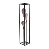 Bodenleuchte - Palco - 160cm - Schwarz - inkl. 3 LED Lampen