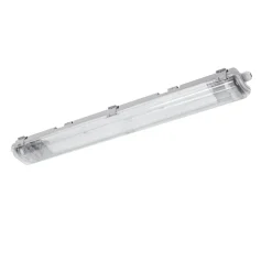 60cm LED Halterung IP65 + 2 LED High Lumen Leuchtstoffröhren 10W pro Röhre - 4000K 840 Neutralweiß - Komplettset