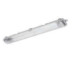 60cm LED Halterung IP65 + 2 Standard LED Leuchtstoffröhren 10W pro Röhre - 4000K 840 Neutralweiß - Komplettset
