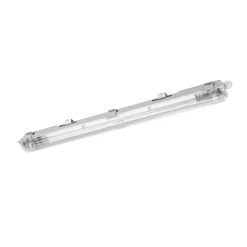 60cm LED Halterung IP65 + 1 Standard LED Leuchtstoffröhre 10W - 4000K 840 Neutralweiß - Komplettset