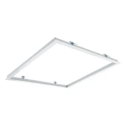 Decken Einbaurahmen System - 60x60cm - Weiß - Aluminium