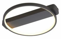 Deckenleuchte CINTURA Ø35cm Schwarz