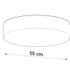 Deckenspot ARENA 55 Grau - 4x E27 Fassung - max. 4x60W - exkl. LED's