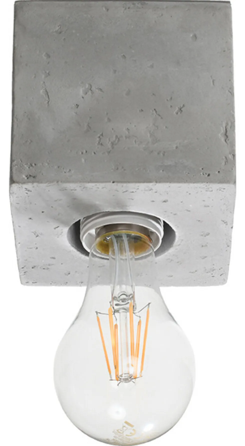 Deckenspot ARIZ Beton - 1x E27 Fassung - max. 60W - exkl. LED's