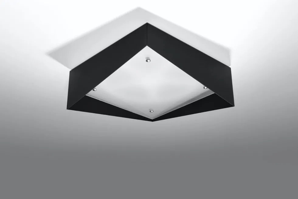 Deckenspot AVIOR Schwarz - 22W - 2000Lm - Warmweiß 3000K