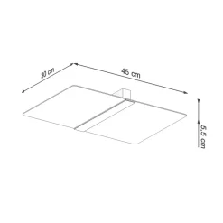 Deckenspot AZALIA - 2x G9 Fassung - max. 2x40W - exkl. LED's