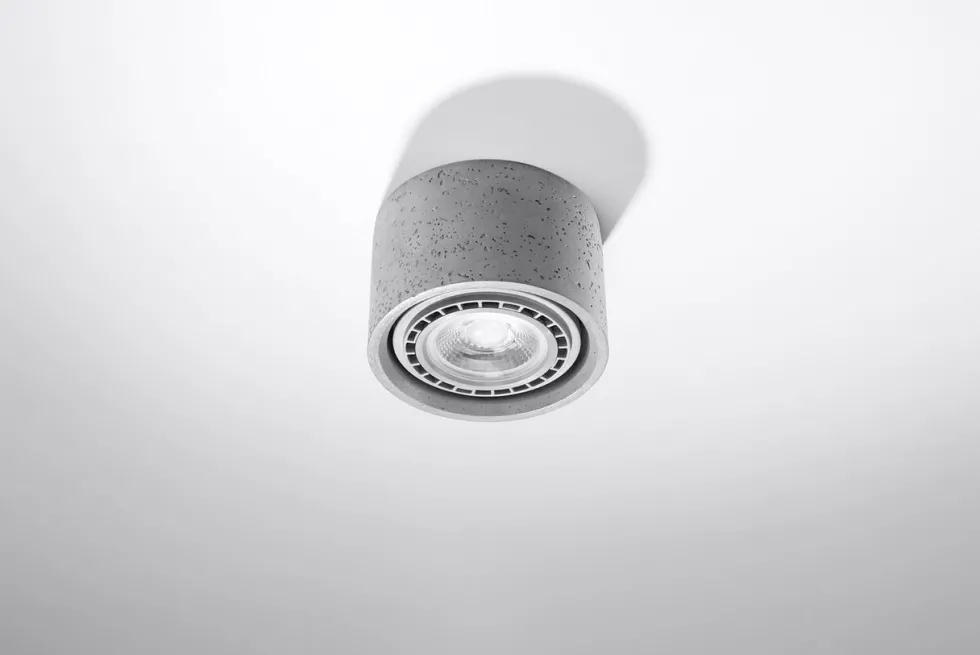 Deckenspot BASIC 1 Beton - 1x GU10 / ES111 - max. 40W - exkl. LED's