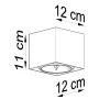 Deckenspot BLAKE Grau - 1x GU10 / ES111 Fassung - max. 40W - exkl. LED's