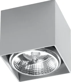 Deckenspot BLAKE Grau - 1x GU10 / ES111 Fassung - max. 40W - exkl. LED's