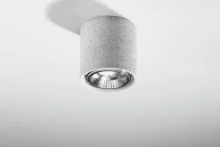 Deckenspot CULLO Beton - 1x GU10 Fassung - max. 40W - exkl. LED's