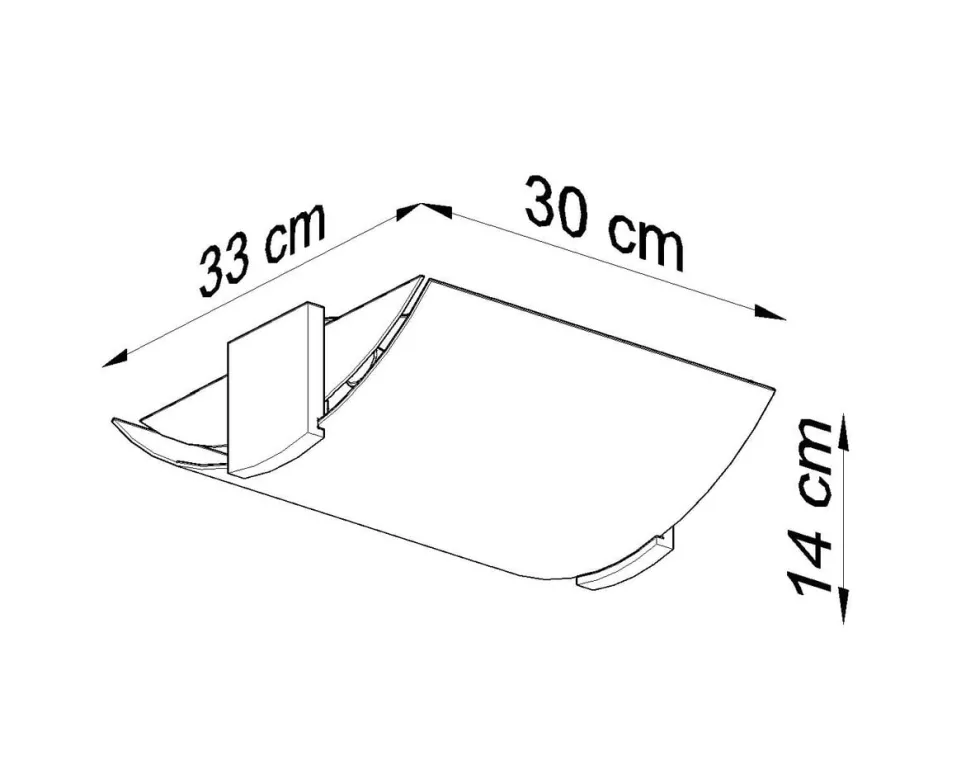 Deckenspot EMILIO - 2x E27 Fassung - max. 2x60W - exkl. LED's