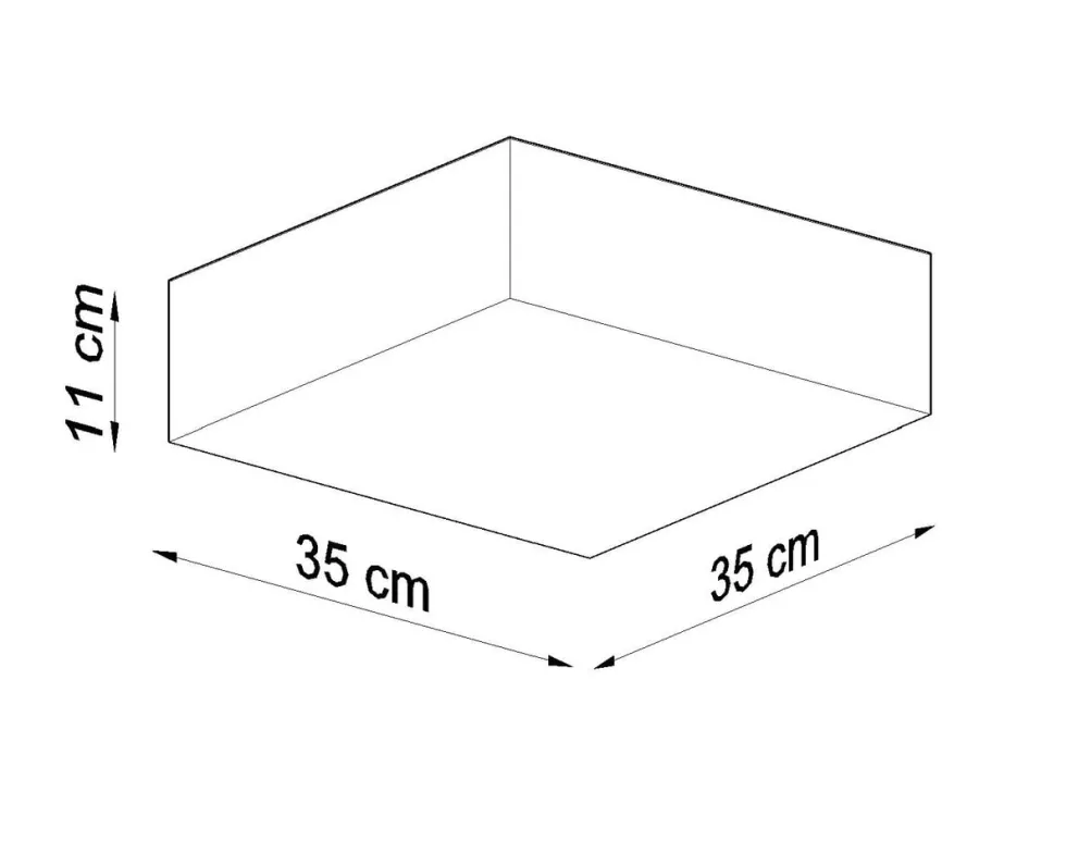 Deckenspot HORUS 35 Grau - 2x E27 Fassung - max. 2x60W - exkl. LED's