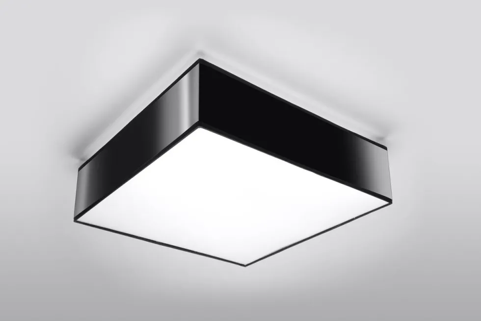 Deckenspot HORUS 35 Schwarz - 2x E27 Fassung - max. 2x60W - exkl. LED's