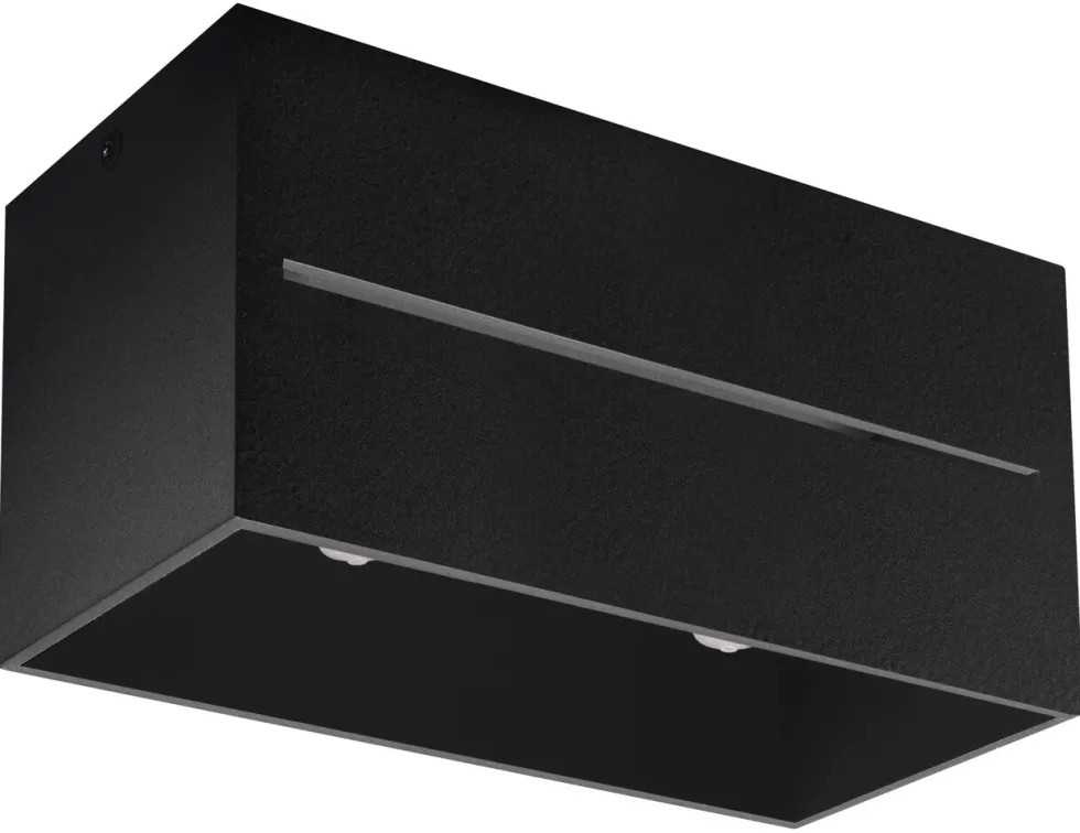 Deckenspot LOBO 2 Schwarz - 2x G9 Fassung - max. 2x40W - exkl. LED's