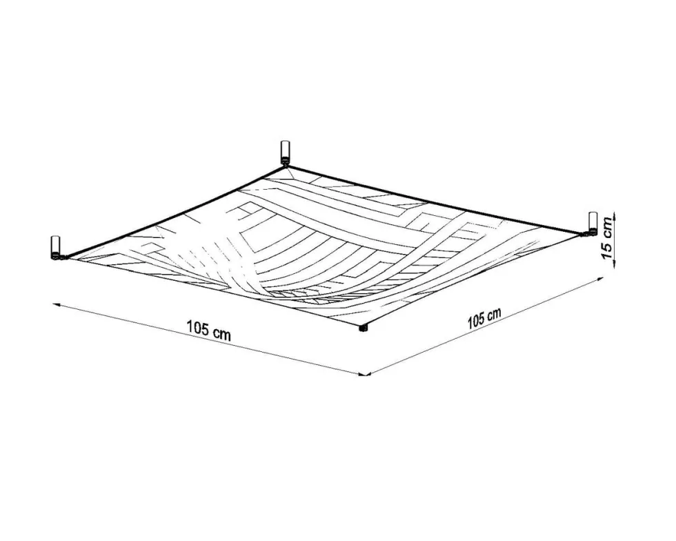Deckenspot LUNA 2 Weiß - inkl. 4x G13 LEDs - 3000K Warmweiß - 1080Lm