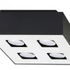 Deckenspot MONO 4 Schwarz - 4x GU10 Fassung - max. 4x40W - exkl. LED's