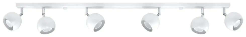 Deckenspot OCULARE 6L Weiß - 6x GU10 Fassung - max. 6x40W - exkl. LED's