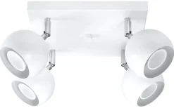 Deckenspot OCULARE 4 Weiß - 4x GU10 Fassung - max. 4x40W - exkl. LED's