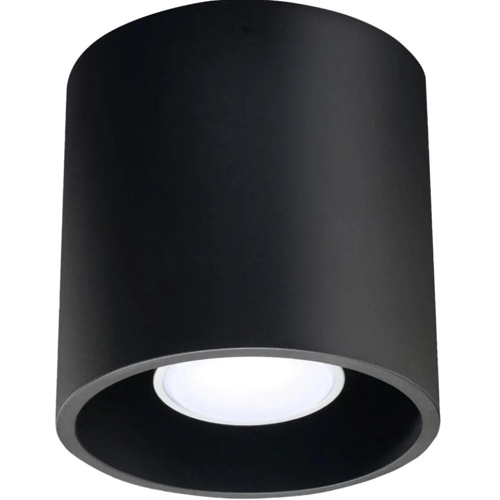 Deckenspot ORBIS 1 Schwarz - 1x GU10 Fassung - max. 40W - exkl. LED's