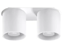 Deckenspot ORBIS 2 Weiß - 2x GU10 Fassung - max. 2x40W - exkl. LED's
