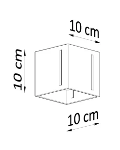 Deckenspot PIXAR Grau - 1x G9 Fassung - max. 40W - exkl. LED's