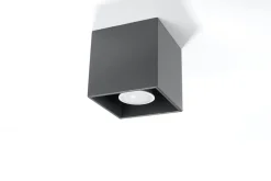 Deckenspot QUAD 1 Anthrazit - 1x GU10 Fassung - max. 40W - exkl. LED's