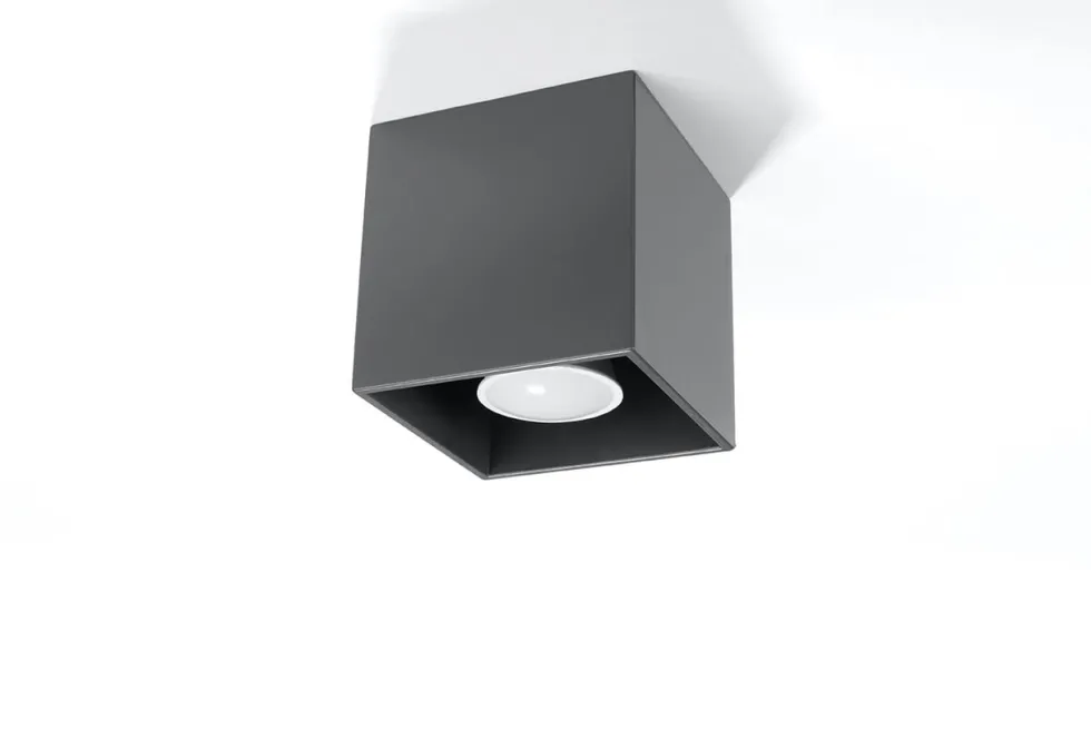 Deckenspot QUAD 1 Anthrazit - 1x GU10 Fassung - max. 40W - exkl. LED's