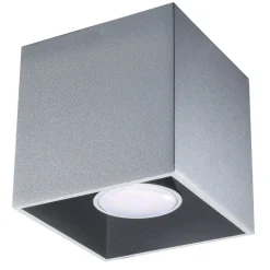 Deckenspot QUAD 1 Grau - 1x GU10 Fassung - max 40W - exkl. LED's