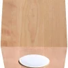 Deckenspot QUAD Natur Holz - 1x GU10 Fassung - max. 40W - exkl. LED's