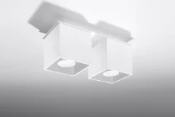 Deckenspot QUAD 2 Weiß - 2x GU10 Fassung - max. 2x40W - exkl. LED's