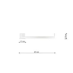 Deckenspot RIO 78 Schwarz - 50W - 5520Lm - 3000K Warmweiß