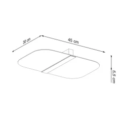 Deckenspot SALIA - 2x G9 Fassung - max. 2x40W - exkl. LED's