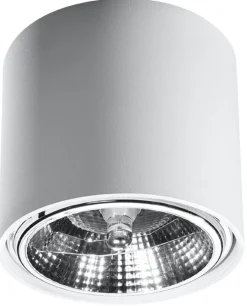Deckenspot TIUBE Weiß - 1x GU10 / ES111 Fassung - max. 40W - exkl. LED's