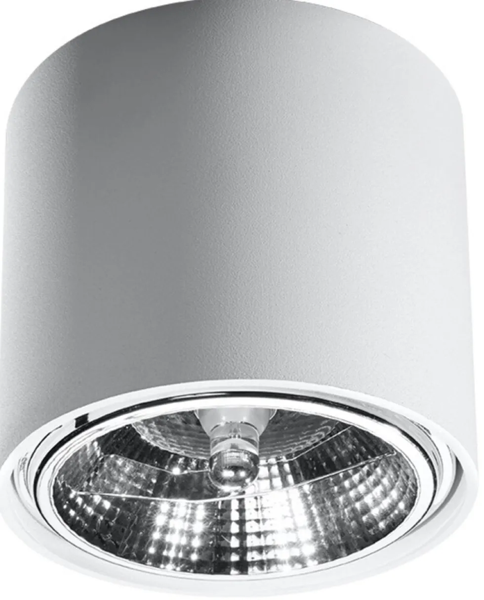 Deckenspot TIUBE Weiß - 1x GU10 / ES111 Fassung - max. 40W - exkl. LED's
