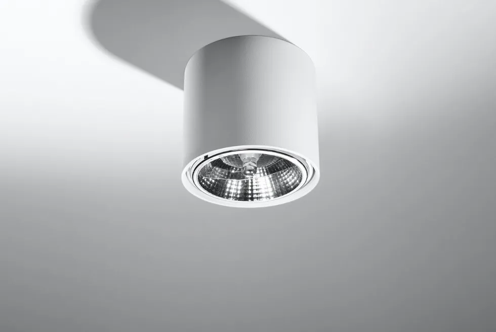 Deckenspot TIUBE Weiß - 1x GU10 / ES111 Fassung - max. 40W - exkl. LED's
