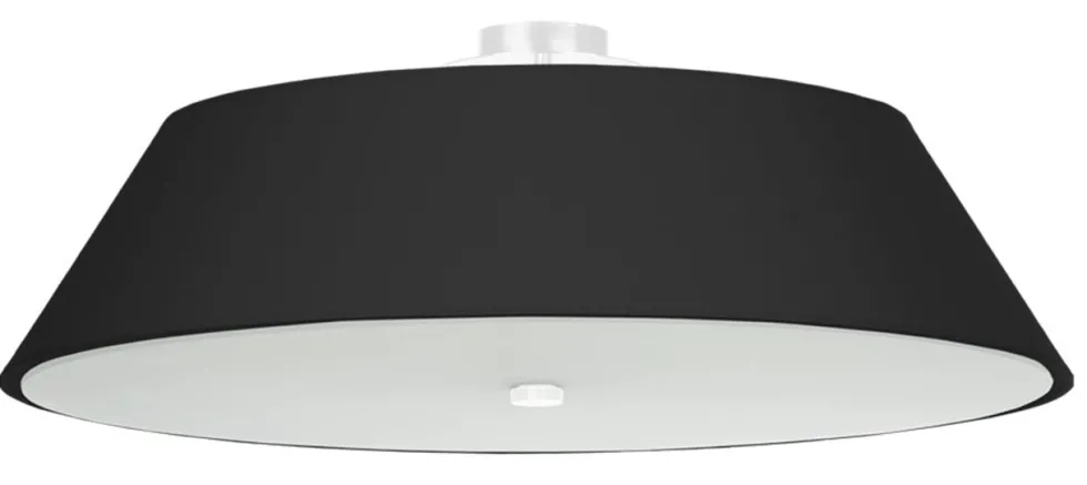 Deckenspot VEGA 70 Schwarz - 5x E27 Fassung - max. 5x60W - exkl. LED's