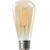 Dimmbare E27 LED Lampe - Fadenlampe - ST64 - 4W - 2200K Extra Warmweiß