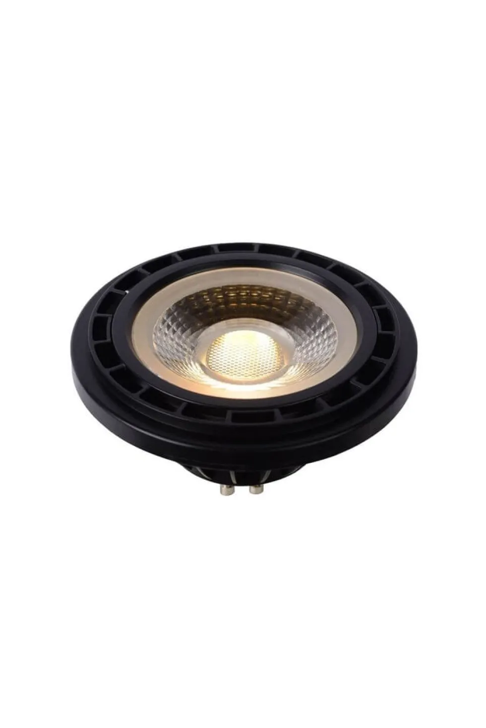 Dimmbarer LED Strahler AR111 GU10 - Schwarz - 12W 820Lm - Dimtone 2200K-3000K | TRIAC DIM - CRI93 - 40 ° Abstrahlwinkel