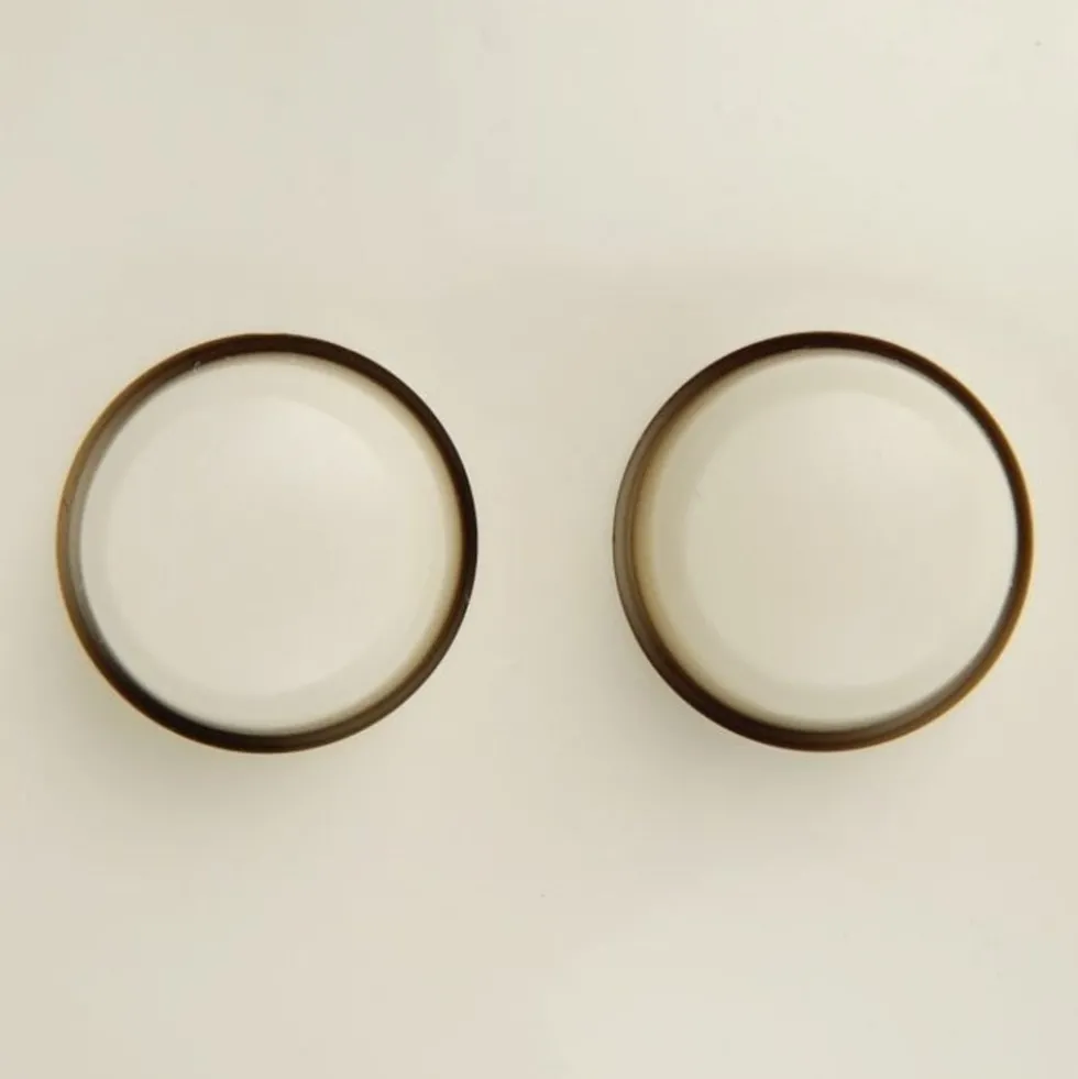Duo Abdeckung BERKER S1 - für Dimmer - inkl. Drehknöpfe - Creme