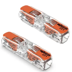 Durchgangsklemme transparent 1-polig - 0,2 - 4mm 221-2411 - 2 Stück