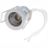 Einbaurahmen für G4 LED-Lampen - 29 mm - Außengröße 31 mm - Silber Alu - rund - IP20