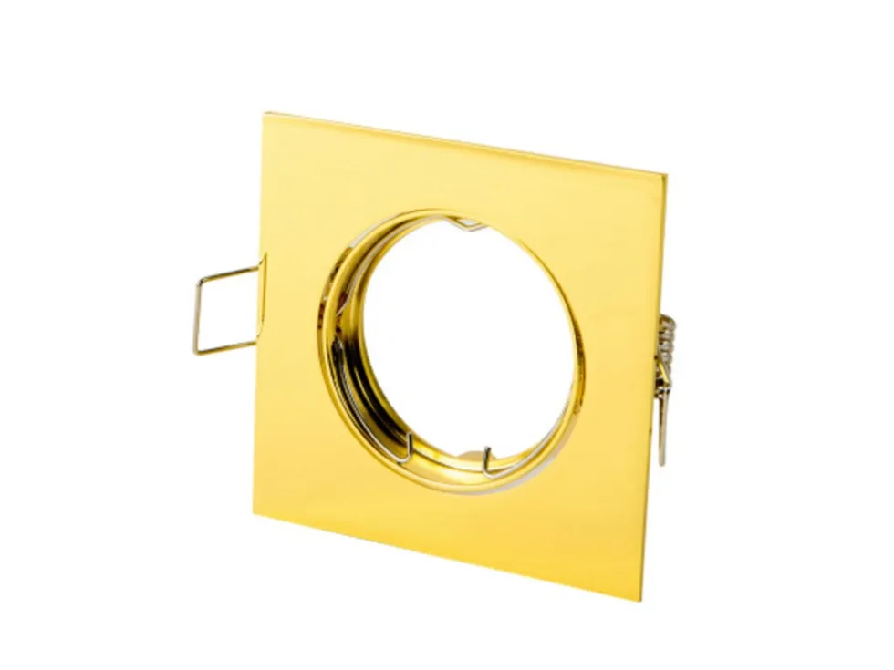 Einbaurahmen - Gold - Sägegröße - 75mm - exkl. LED Spot