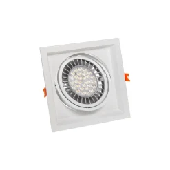 Einbaurahmen Maxi UNO - GU10 AR111 - exkl. LED Spot - Weiß