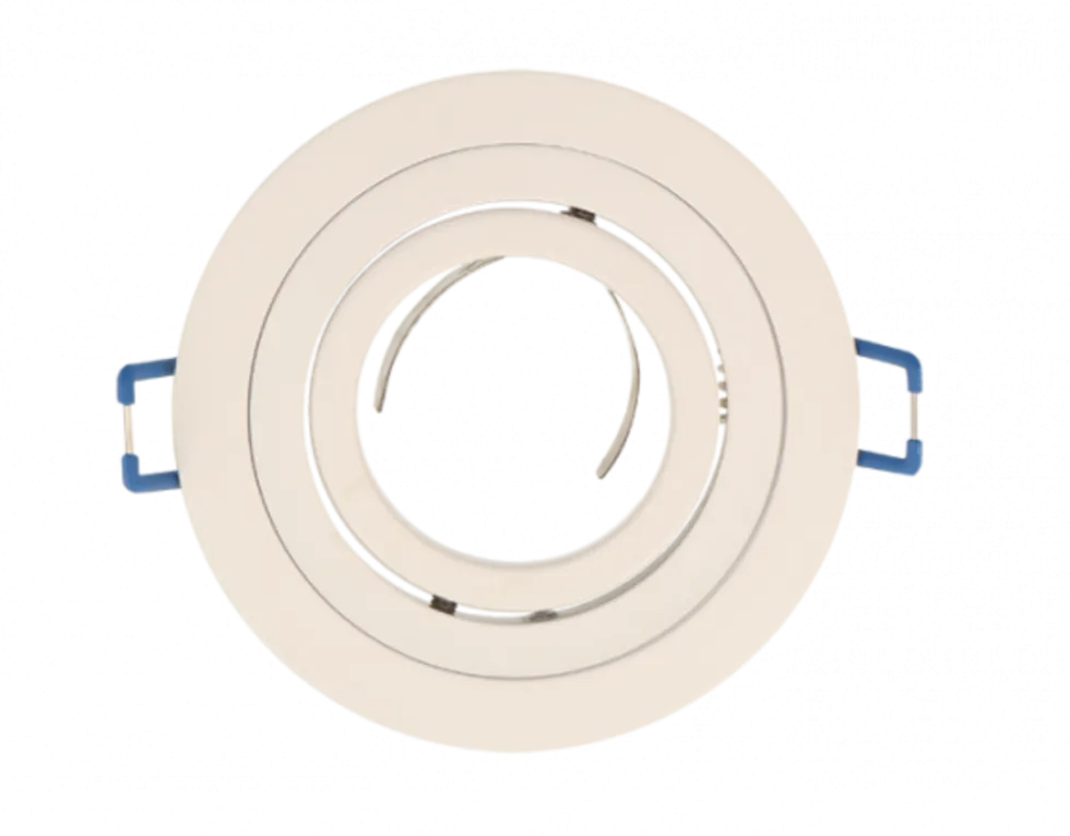 Einbaurahmen - Weiß - Sägegröße - 85mm - exkl. LED Spot